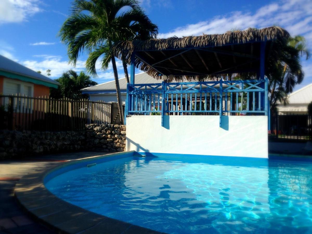 Bungalow La Papaye Bleue Residence Acces Piscine & Plage Saint-Francois  Eksteriør bilde