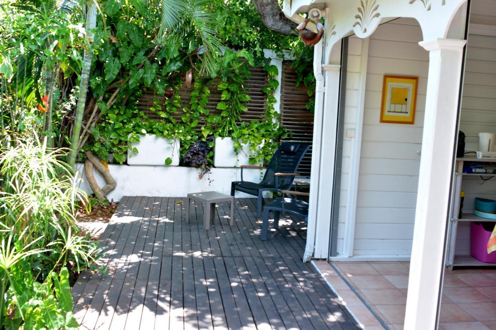 Bungalow La Papaye Bleue Residence Acces Piscine & Plage Saint-Francois  Eksteriør bilde