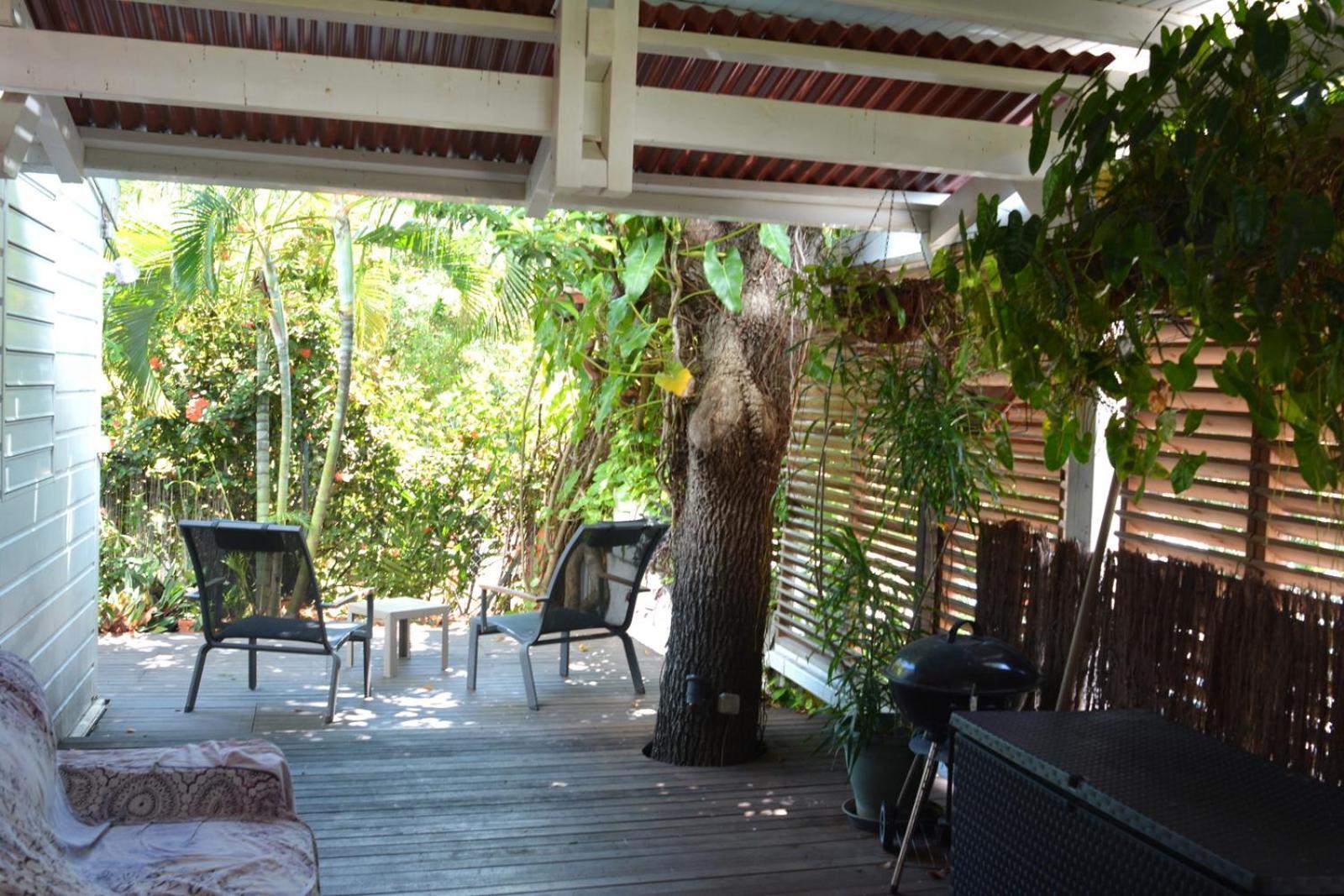 Bungalow La Papaye Bleue Residence Acces Piscine & Plage Saint-Francois  Eksteriør bilde
