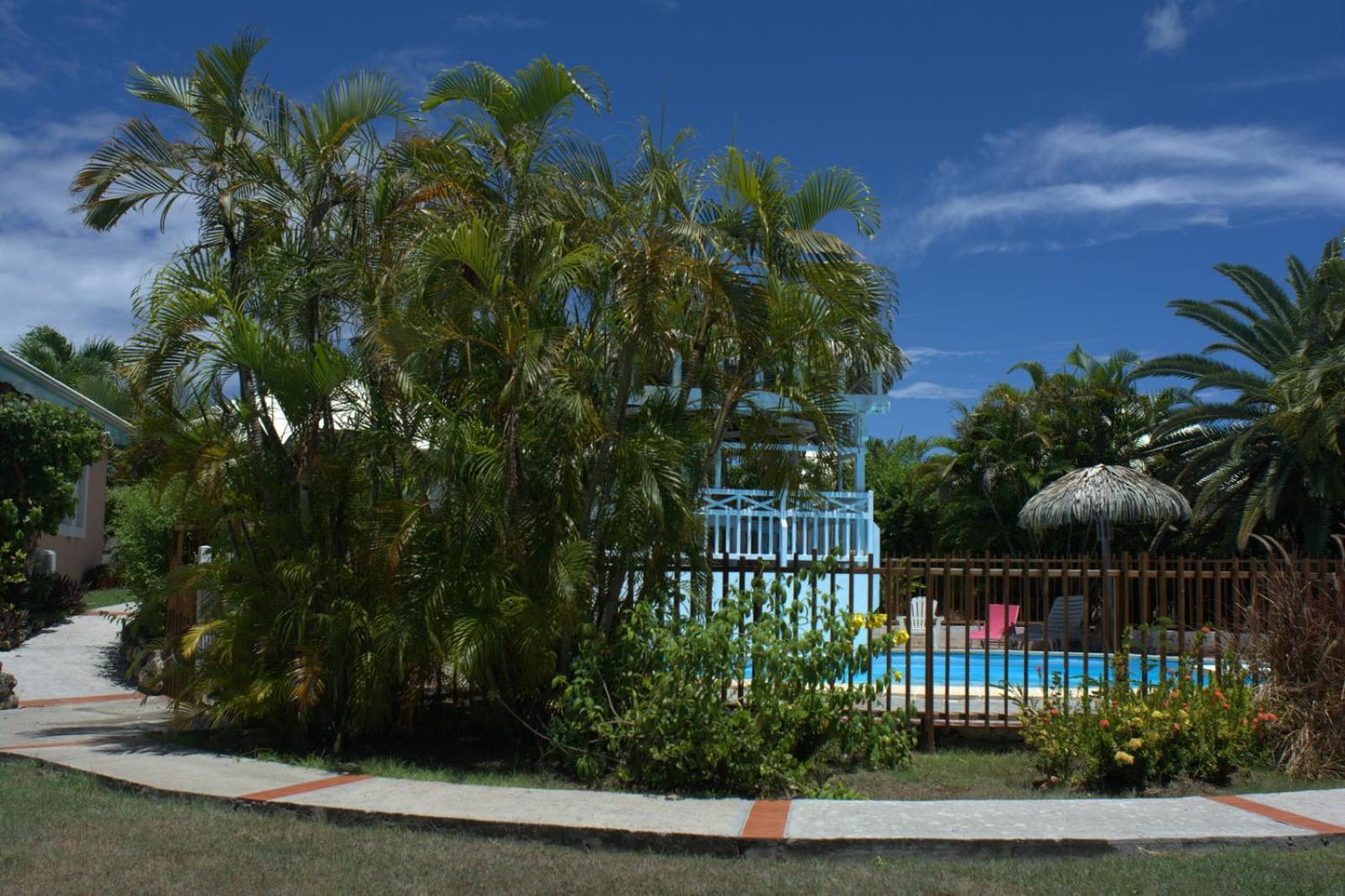 Bungalow La Papaye Bleue Residence Acces Piscine & Plage Saint-Francois  Eksteriør bilde