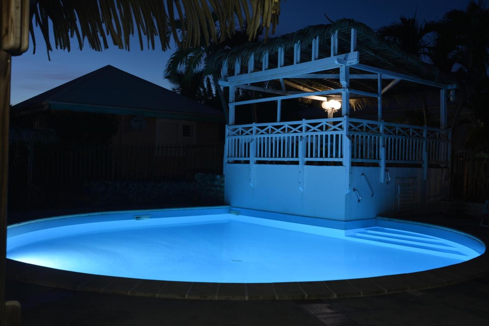 Bungalow La Papaye Bleue Residence Acces Piscine & Plage Saint-Francois  Eksteriør bilde