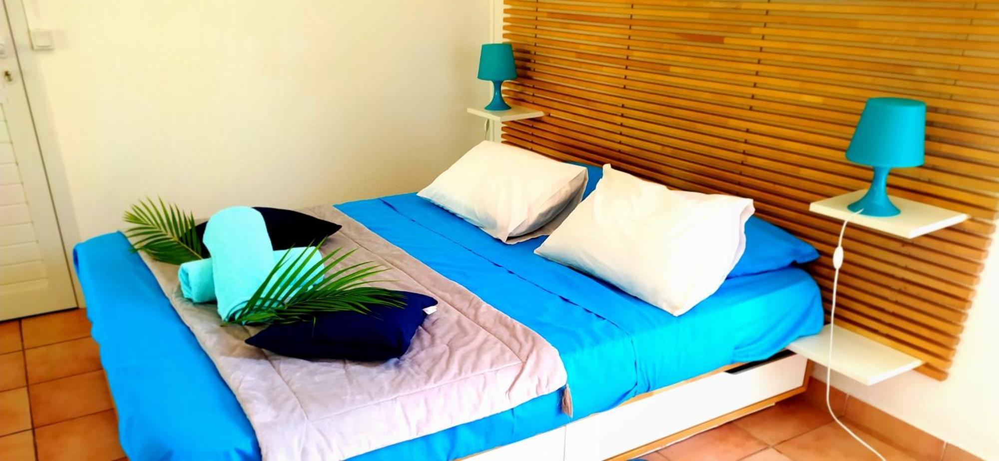 Bungalow La Papaye Bleue Residence Acces Piscine & Plage Saint-Francois  Eksteriør bilde