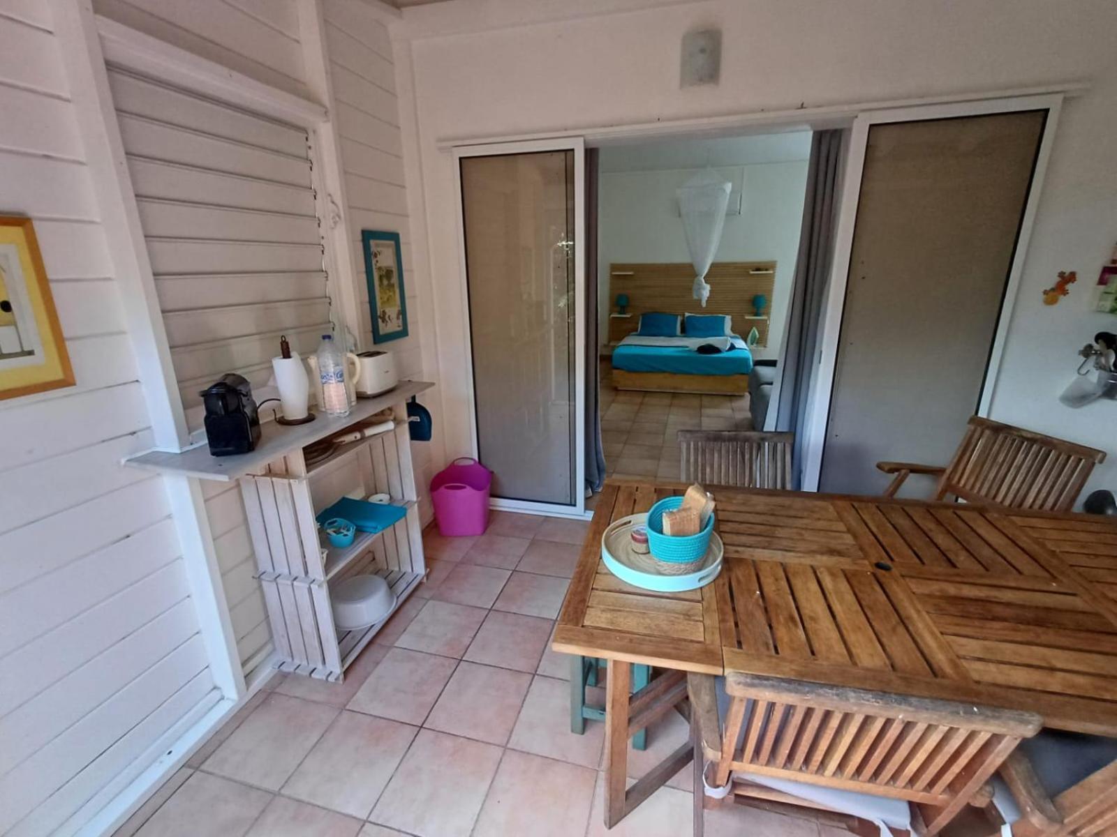 Bungalow La Papaye Bleue Residence Acces Piscine & Plage Saint-Francois  Eksteriør bilde